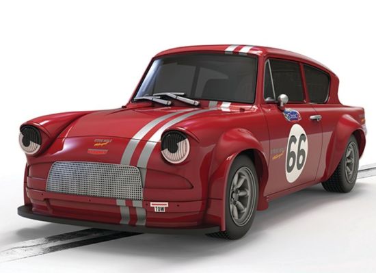 Scalextric 1/32, Ford Anglia, CSCC Special Saloons, C4691