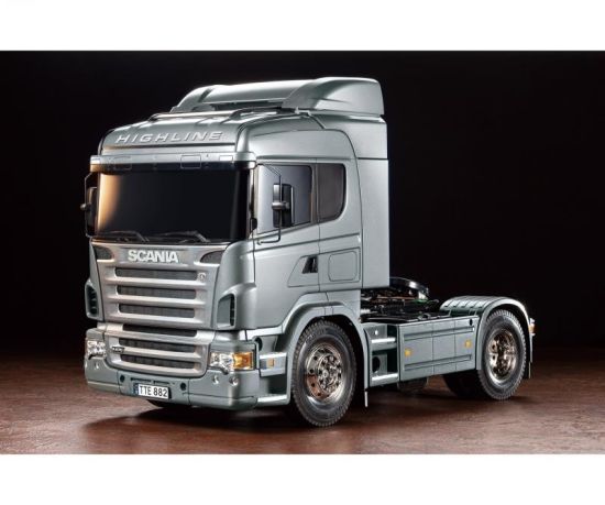 Tamiya 1:10 Bausatz RC Scania R470 silber Edition