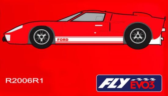 Fly EVO3 1/32, Ford GT40, rot, R2006R1