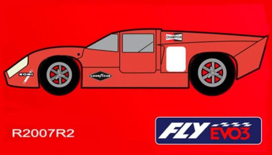 Fly EVO3 1/32, Racing Lola T70, rot, R2007R3