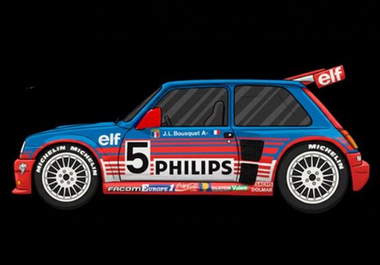 Fly 1/32, Renault 5, Nr.5, Platinum Collection, RF005