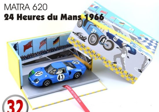 LMM 1/32, Matra MS620, Nr.43, Le Mans 1966, H. Pescarolo