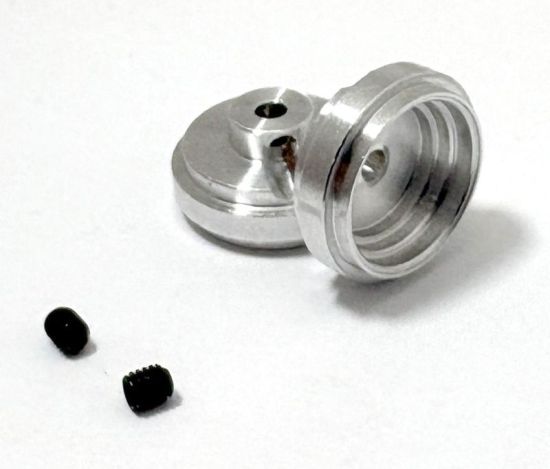 MRRC, Alu-Felgen Typ C, Ø15.5 x 7.9mm, für Ø2.38mm, 2 Stk.