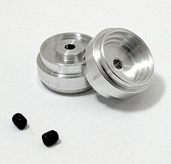 MRRC, Alu-Felgen Typ C, Ø15.5 x 8.3mm, für Ø2.38mm, 2 Stk.