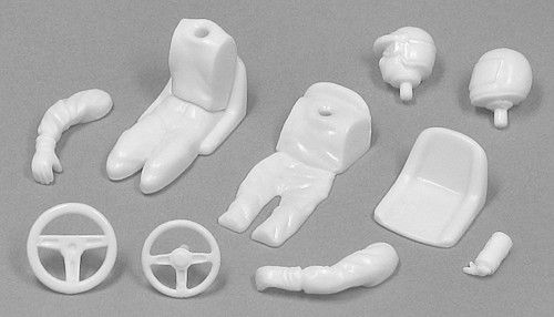 MRRC 1/32, Fahrerfigur-Set (unlackiert), MC22301015D0