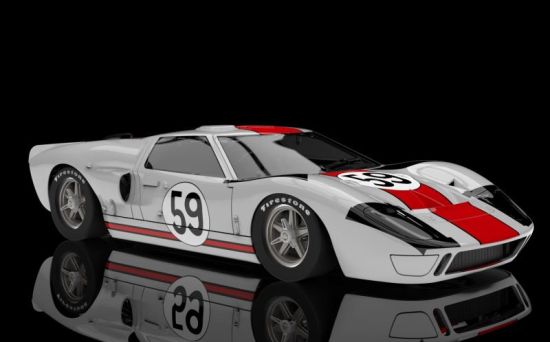 NSR 1/32, Ford GT40, Nr.59, LM 1966, Revson/Scott, 0603SW