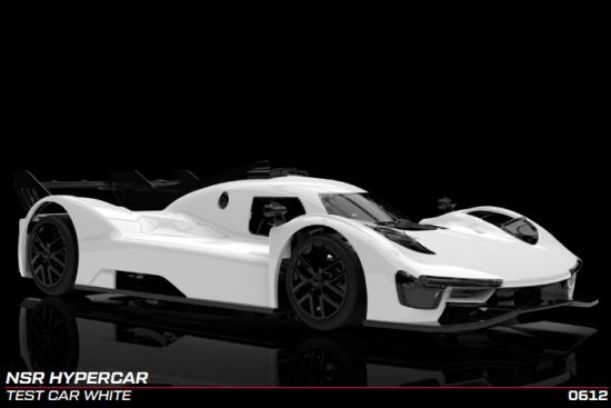 NSR 1/32, Hypercar, Test Car White, 0612