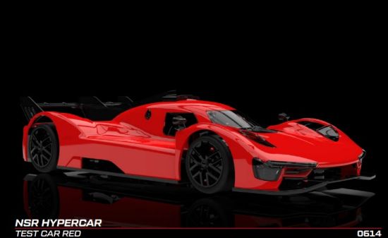 NSR 1/32, Hypercar, Test Car Red, 0614