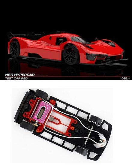 NSR 1/32, Hypercar, Test Car Red, 0614