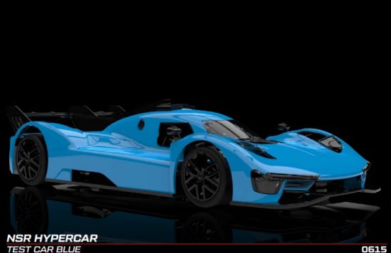 NSR 1/32, Hypercar, Test Car Blue, 0615