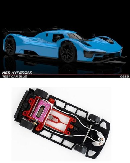 NSR 1/32, Hypercar, Test Car Blue, 0615