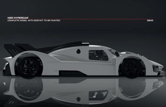 NSR 1/32, Hypercar, Bausatz 'White Kit', 0640