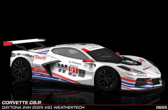 NSR 1/32, Corvette C8.R GT3, Nr.91, 2025, 0655AW