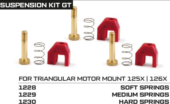 NSR, Fahrwerks-Federungsset 'Triangular' (mittel), 1229