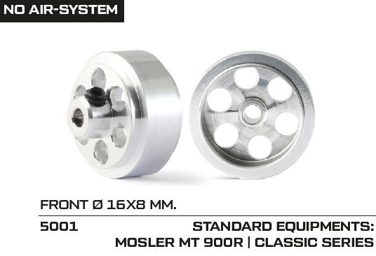 NSR, Alu-Felgen, Ø16x8mm, 2 Stk., 5001