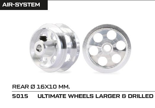 NSR, Alu-Felgen, Ø16x10mm, 2 Stk., 5015