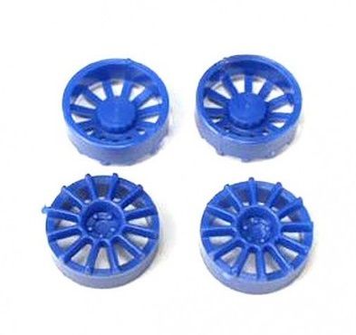 NSR, Felgeneinsätze blau (Ø13,9mm), 4 Stk., 5429