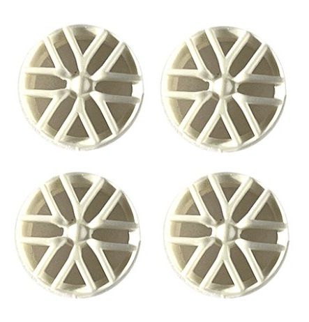 NSR, Felgeneinsätze BBS 6-spokes, weiß (Ø13,9mm), 4 Stk.