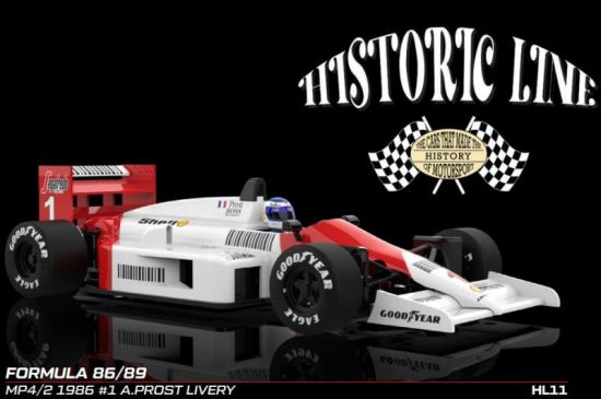 NSR 1/32, Formula 86/89, MP4, Nr.1, 1986, Limited Edition