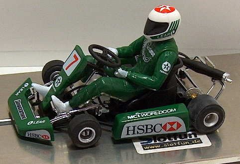 Ninco, Go-Kart F-1, Nr. 7, grün