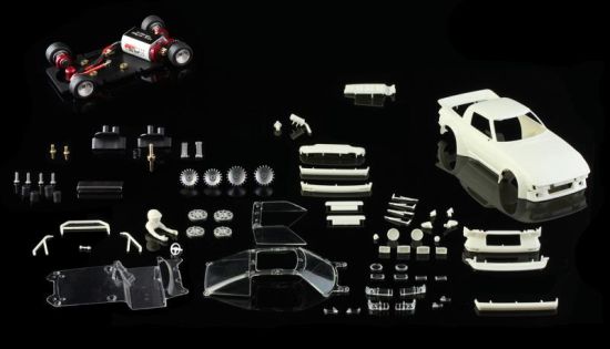RevoSlot 1/32, Mazda RX-7, Bausatz White Kit, Typ A, RS0282A