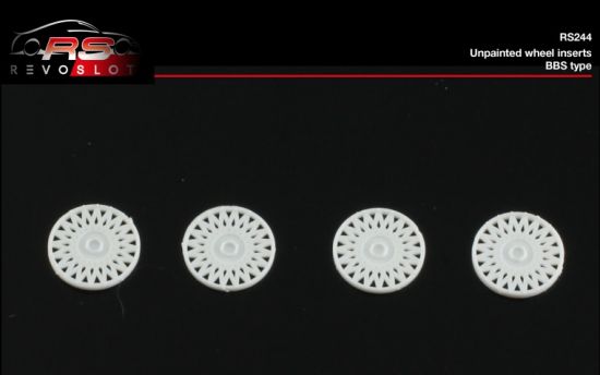RevoSlot, Felgeneinsätze GT/Youngtimer, 4 Stk., RS244