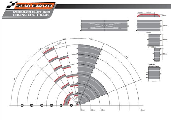 Scaleauto, Metallklammern, 10 Stk., SC-10130 -  - Fachgeschäft  für Autorennbahnen + Zubehör