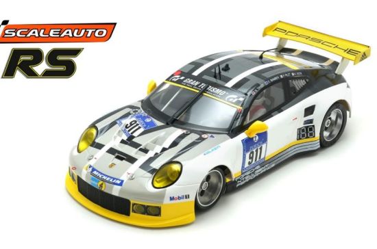 Scaleauto 1/32, Porsche 991 GT3, Nr.911, 24h 2016, SC-6212RS