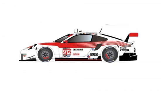 Scaleauto 1/32, Porsche 911 (992) GT3, Nr.912,2020, SC-6296R