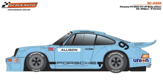 Scaleauto 1/32, Porsche 911 RS 1973, Nr.9, SC-6400