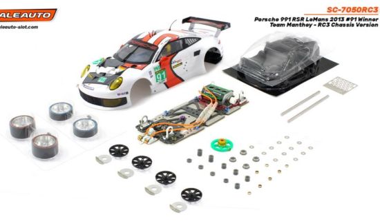 Scaleauto 1/24, Porsche 991, Nr.91, Bausatz RC3, SC-7050RC3