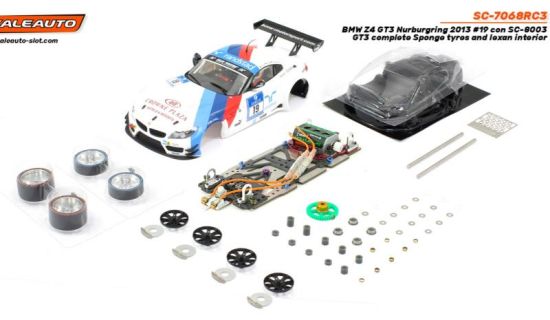 Scaleauto 1/24, BMW Z4 GT3, Nr.19, Bausatz RC3, SC-7068RC3