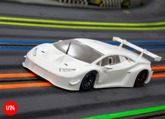 Scaleauto 1/24, LBH GT3, Bausatz 'White-Kit' RC3, SC-7101RC3