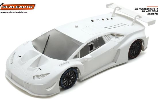 Scaleauto 1/24, LBH GT3, Bausatz 'White-Kit' RC3, SC-7101RC3
