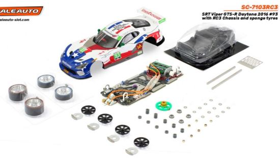 Scaleauto 1/24, Viper GTS-R, Nr.93, Bausatz RC3, SC-7103RC3