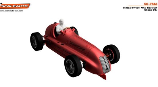 Scaleauto 1/24, MAS 6CM, Bausatz 'White Kit', SC-7146