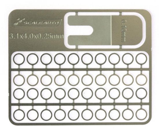 Scaleauto, Achsdistanzen 0,25mm, Stahl, SC-8111F