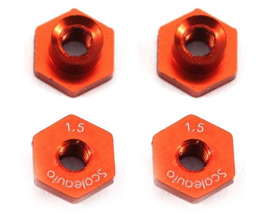 Scaleauto 1/24, T-Hülsen M2 (Höhe: 1.5mm), 4 Stk., SC-8170G