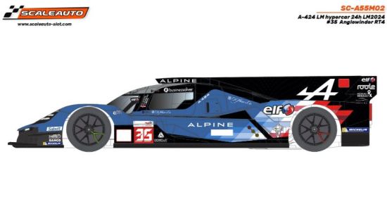 Scaleauto 1/32, A-424 Hypercar, Nr.35, LM 2024, SC-A55M02