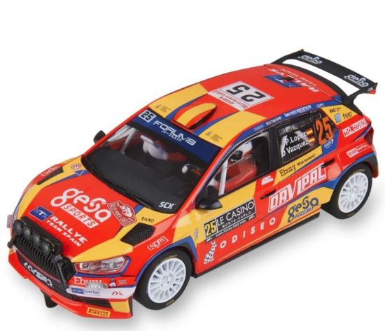 SCX 1/32, Skoda Fabia Rally2, Nr.25, 4WD, U10566
