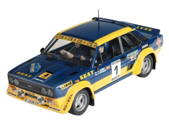 SCX 1/32, Seat 131 Abarth, Nr.1, Rallye Costa Brava '78