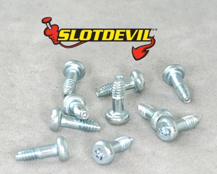 Slotdevil, Karosserieschraube M2,2 x 6,5 mm, 10 Stk. -  -  Fachgeschäft für Autorennbahnen + Zubehör