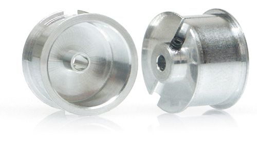 Slot.it, Alu-Felge 16.5 (Ø14.2x9.5mm), 2 Stk., für Moosgummi