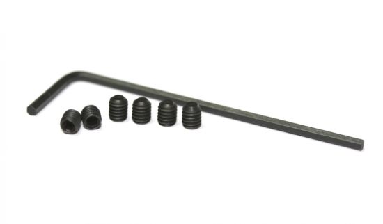 Sloting, Innensechskant, 1.5mm + 6 Madenschrauben M3