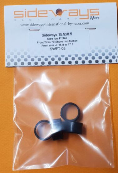 Sideways, Reifen vorne Ø15.9x8.2mm (flach/extrahart), 4 Stk.
