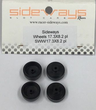 Sideways, Plastik-Felgen, Ø17.3 x 8.2mm (vorne), 4 Stk.