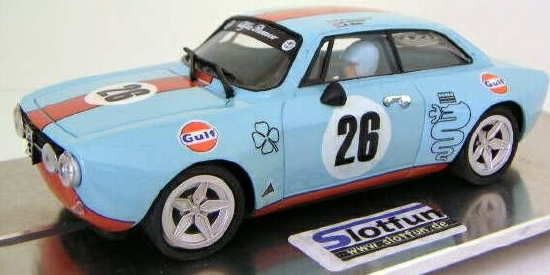 Team Slot 1/32 Alfa Romeo Giulia GTAM Nr.26 Gulf