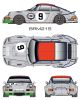 BRM 1/24, Porsche 911 , Nr.9, BRM215