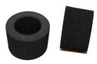 BRM 1/24, Moosgummi-Reifen (hi.), Ø27.5x16mm, 2 Stk.