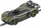 Carrera GO!!!, Hypercar anthracite/neon yellow, 64288